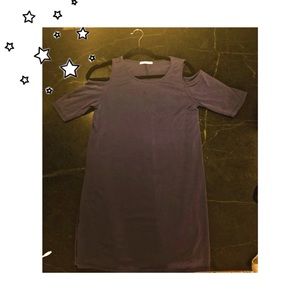 Acemi Cutout Shoulder Dress